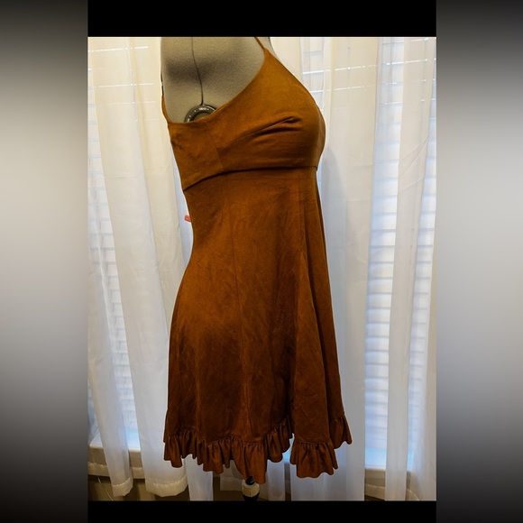 BCBGMaxazaria faux suede dress - Picture 3 of 16